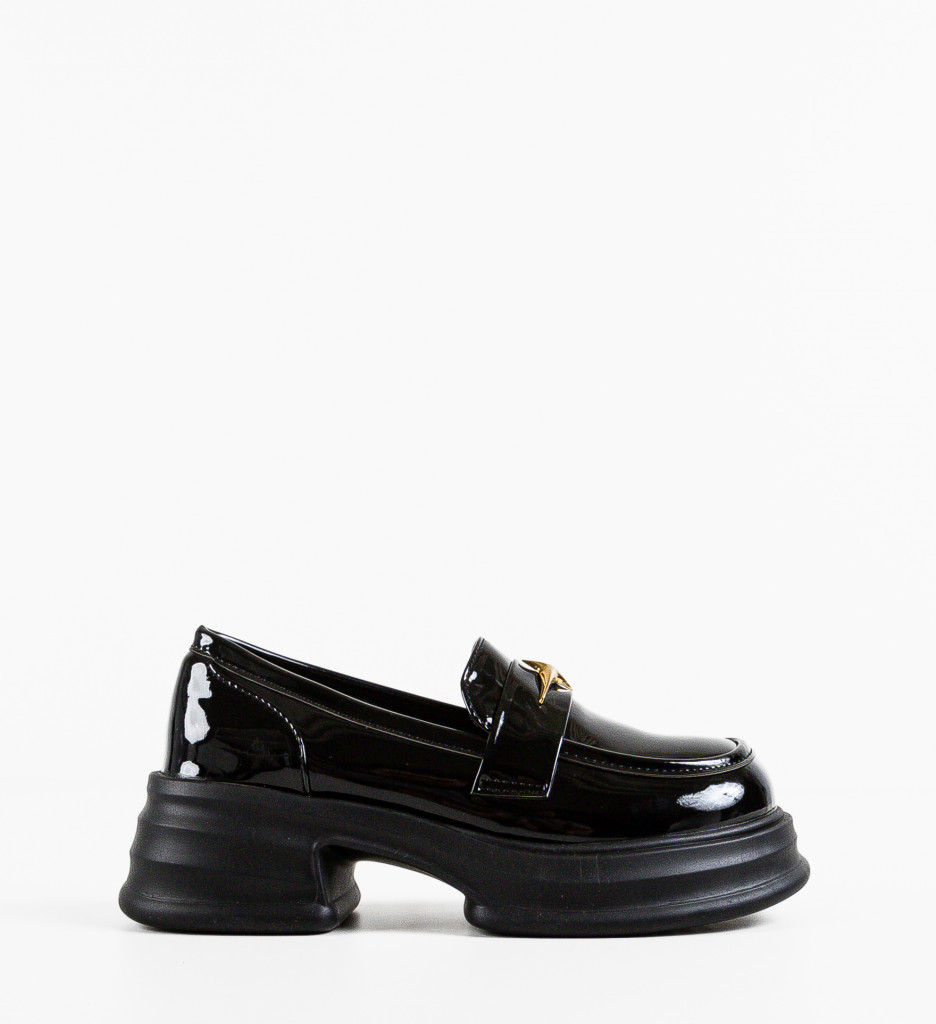 Pantofi Casual Mezony Negri | Confort & Stil - imagine 5