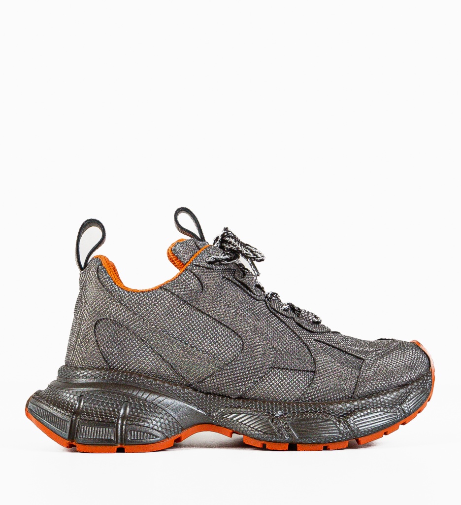Sneakers Dama Dyryry Gri - Confort Sport - imagine 4