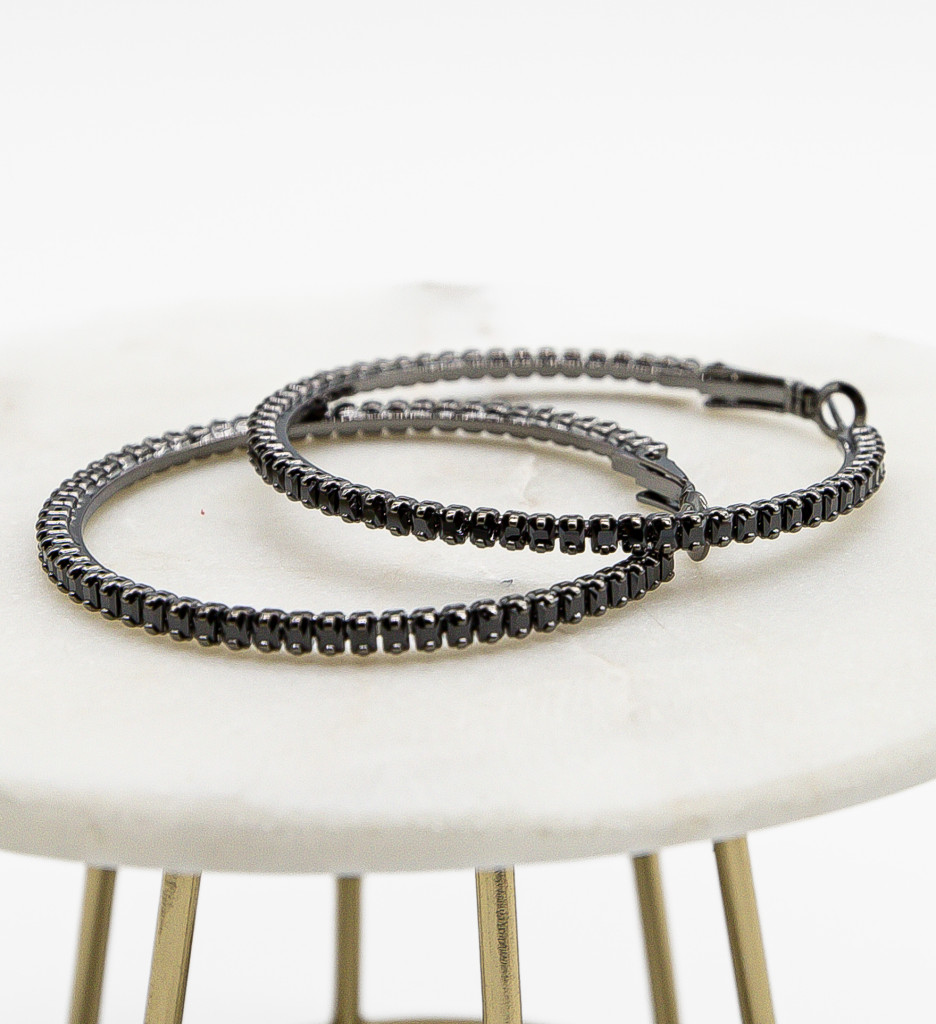 Cercei Kayle Negri - Eleganță și Stil Modern - imagine 2