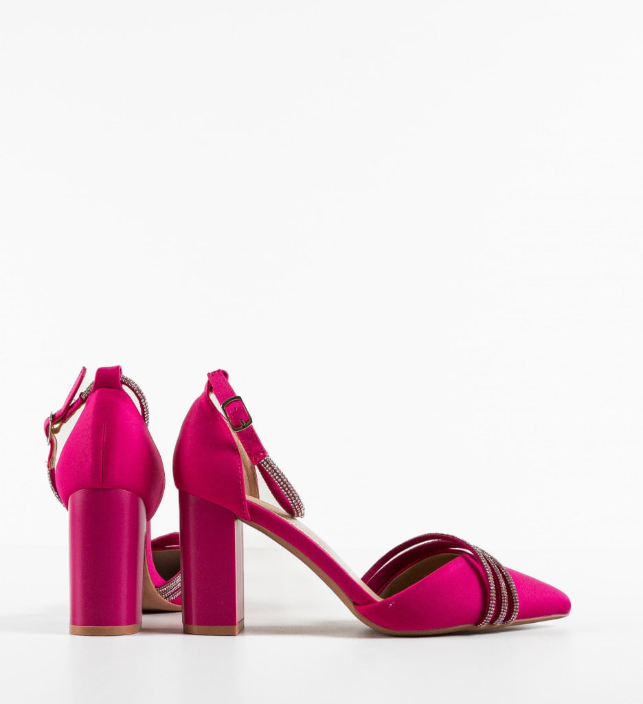 Pantofi cu toc Congo Fuchsia - Eleganță și Stil - imagine 8