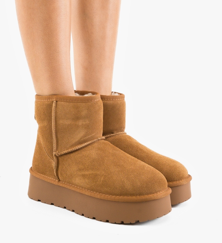 Cizme Ug Kami Camel | Depurtat - Confort Termic