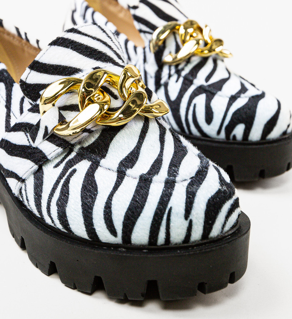 Pantofi Casual Dama Gely Zebra | Stil Unic - imagine 7