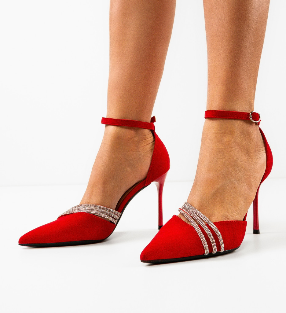 Pantofi Jagger Rosii - Eleganță Asigurată - imagine 4