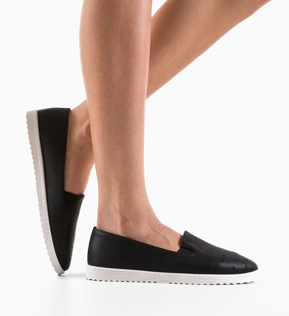 Espadrile Starru Negre | Confort Casual - imagine 3