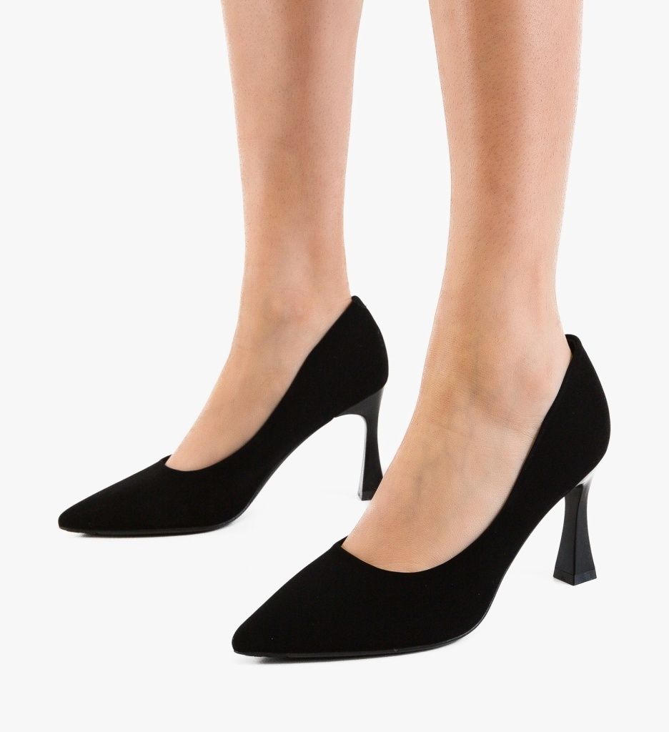 Pantofi Stiletto Dama Lorans Negri | Eleganță și Stil - imagine 2