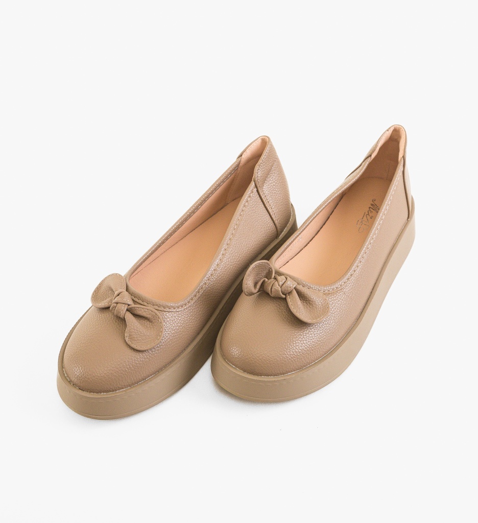 Balerini dama Tayha Khaki - Confort si Stil - imagine 6