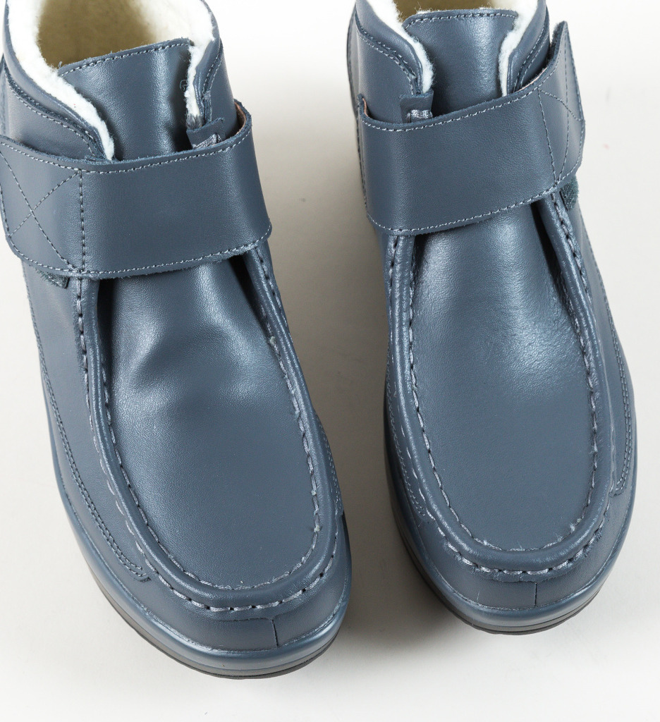Pantofi Casual Jistry Gri - Confort și Stil - imagine 4