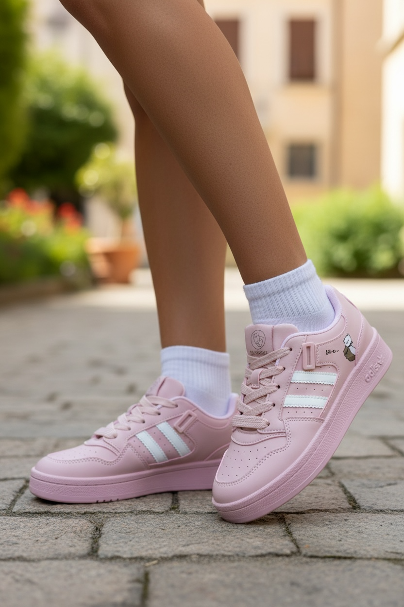 Adidași Dama Roz Casual și Comozi