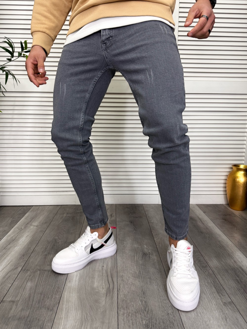 Blugi Barbăți Conici Moderni | Stil Office & Casual