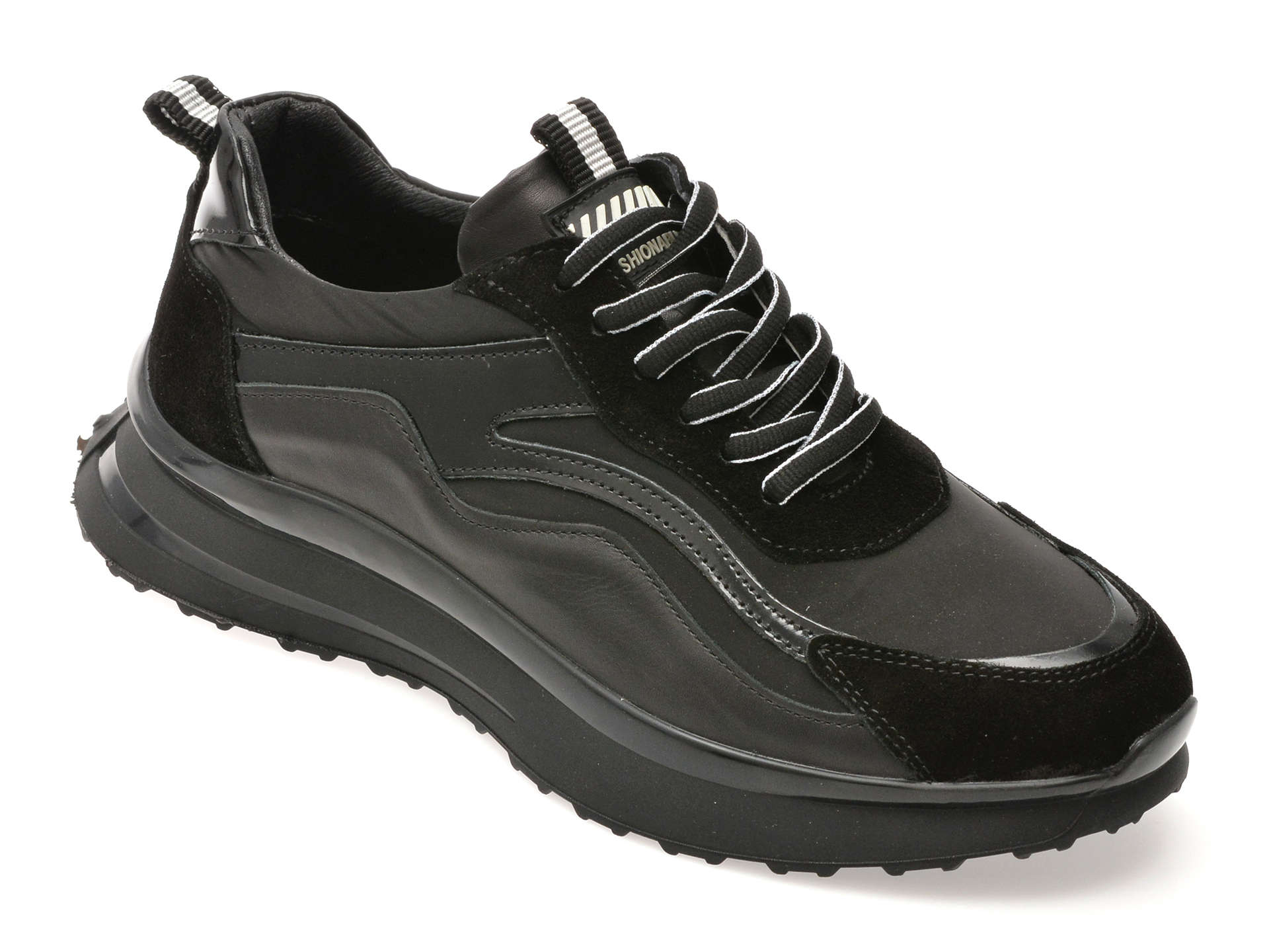 Pantofi Sport GRYXX Piele Naturală Negri