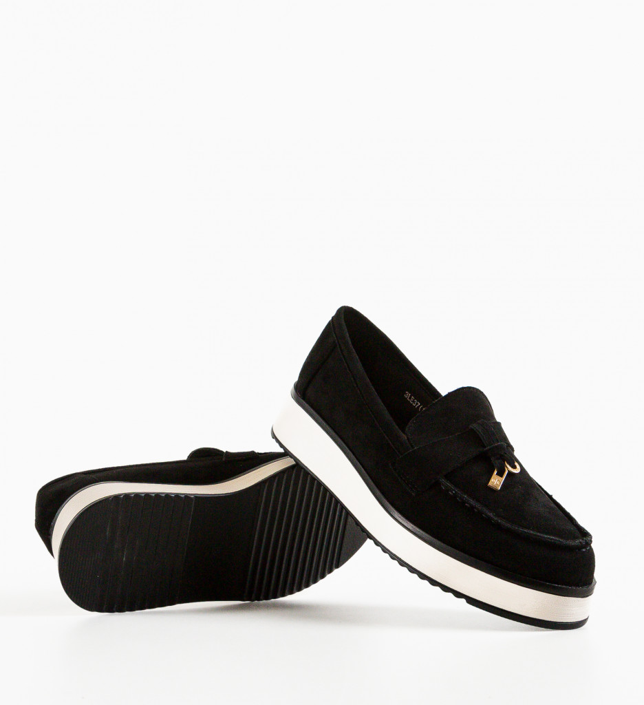 Pantofi Cabrera Negri | Stil Casual, Confort Maxim - imagine 7