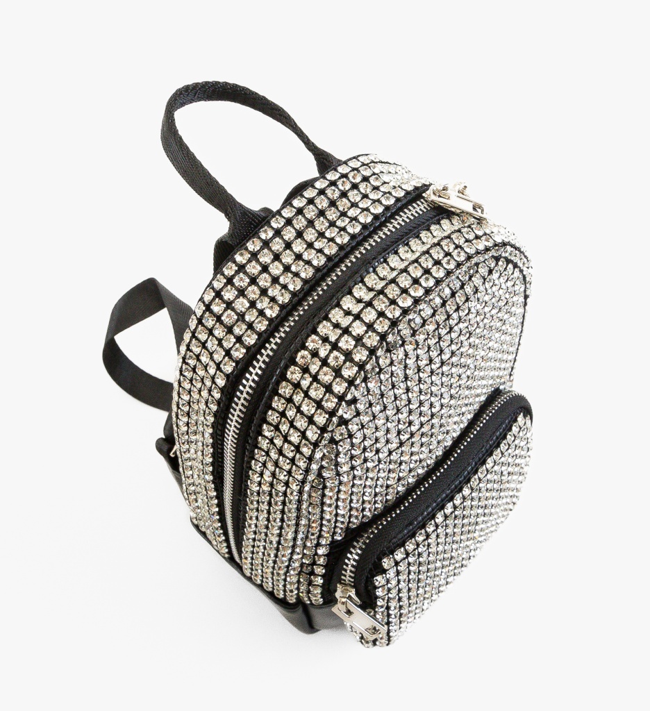 Rucsac Shynny Negru 2 - Elegant și Practic - imagine 4