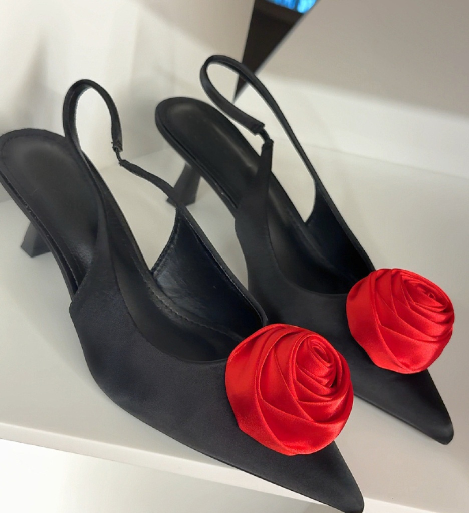Pantofi Dama Ava Negri cu Toc | Eleganți și Comodi