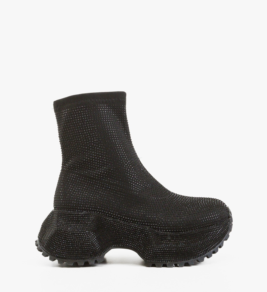 Sneakers Dama Ojjre Negri - Confort și Stil - imagine 7