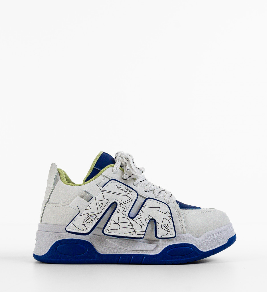 Sneakers Kamal Albastri - Confort și Stil Urban - imagine 4