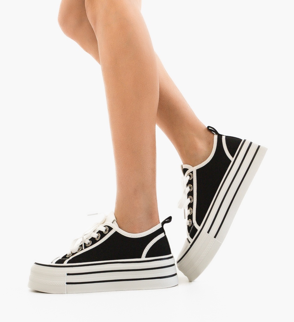 Pantofi Sport Elinoro Negri | Confort Zilnic - imagine 6