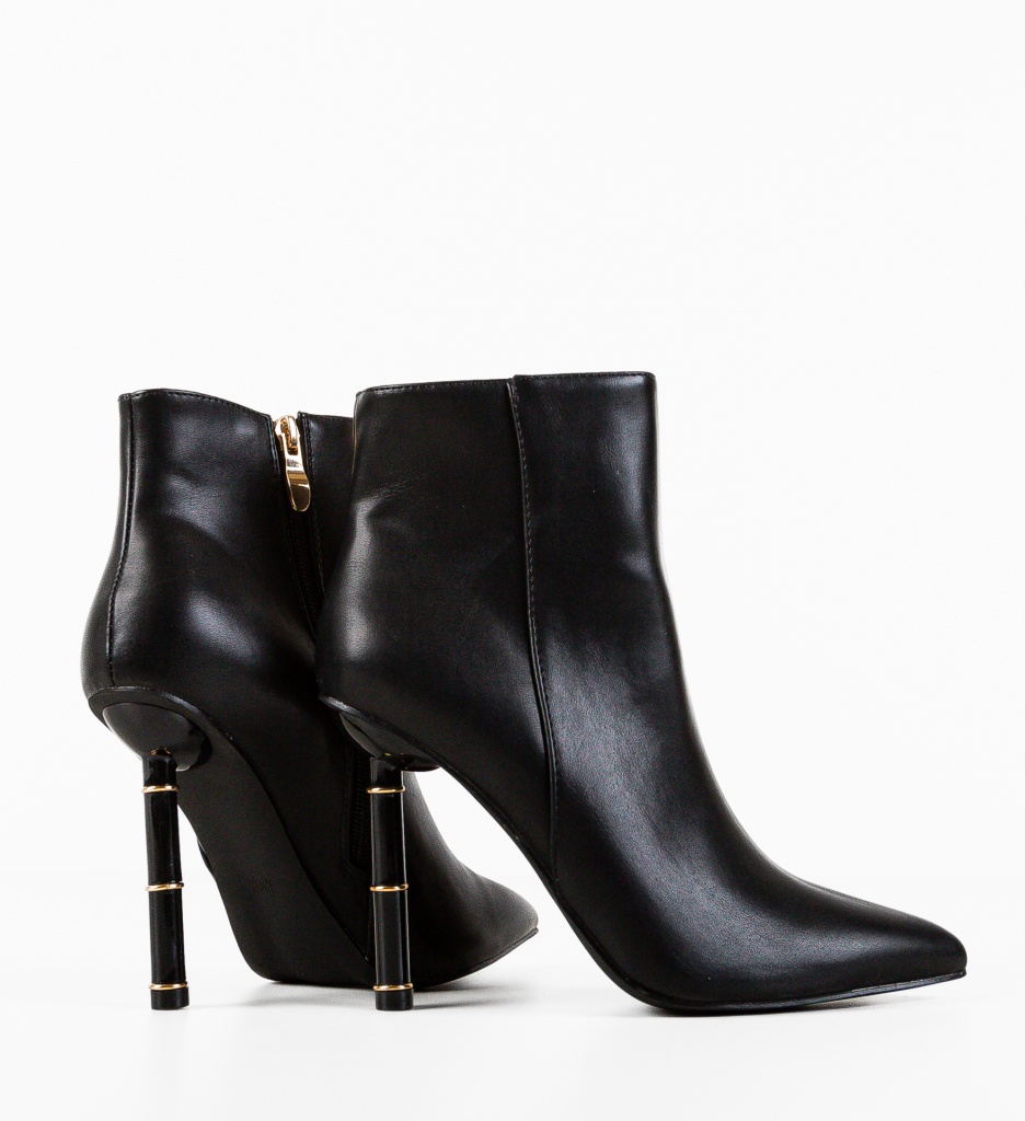 Botine Dama Yannic Negre - Eleganță și Confort - imagine 6