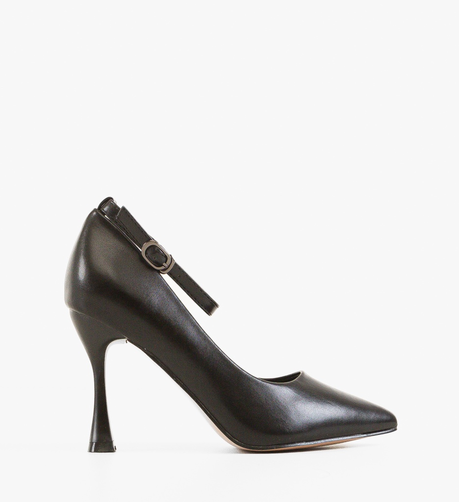 Pantofi cu Toc Opium Negri - Eleganță - imagine 7