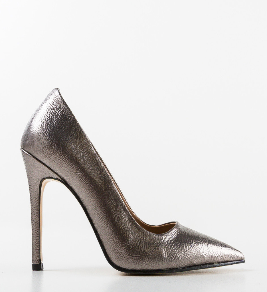 Pantofi Symy Gri - Eleganță și Stil - imagine 4