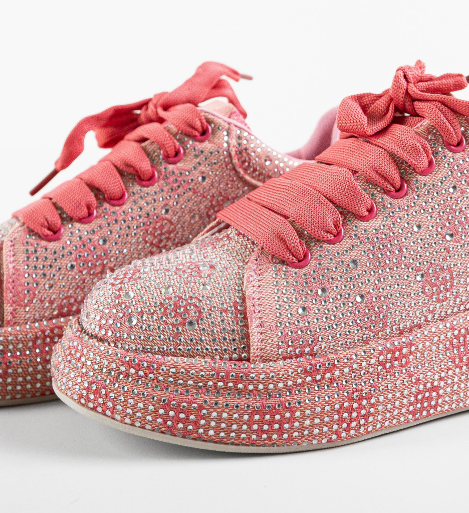 Sneakers Dama Behrooz Roz - Confort și Stil - imagine 9