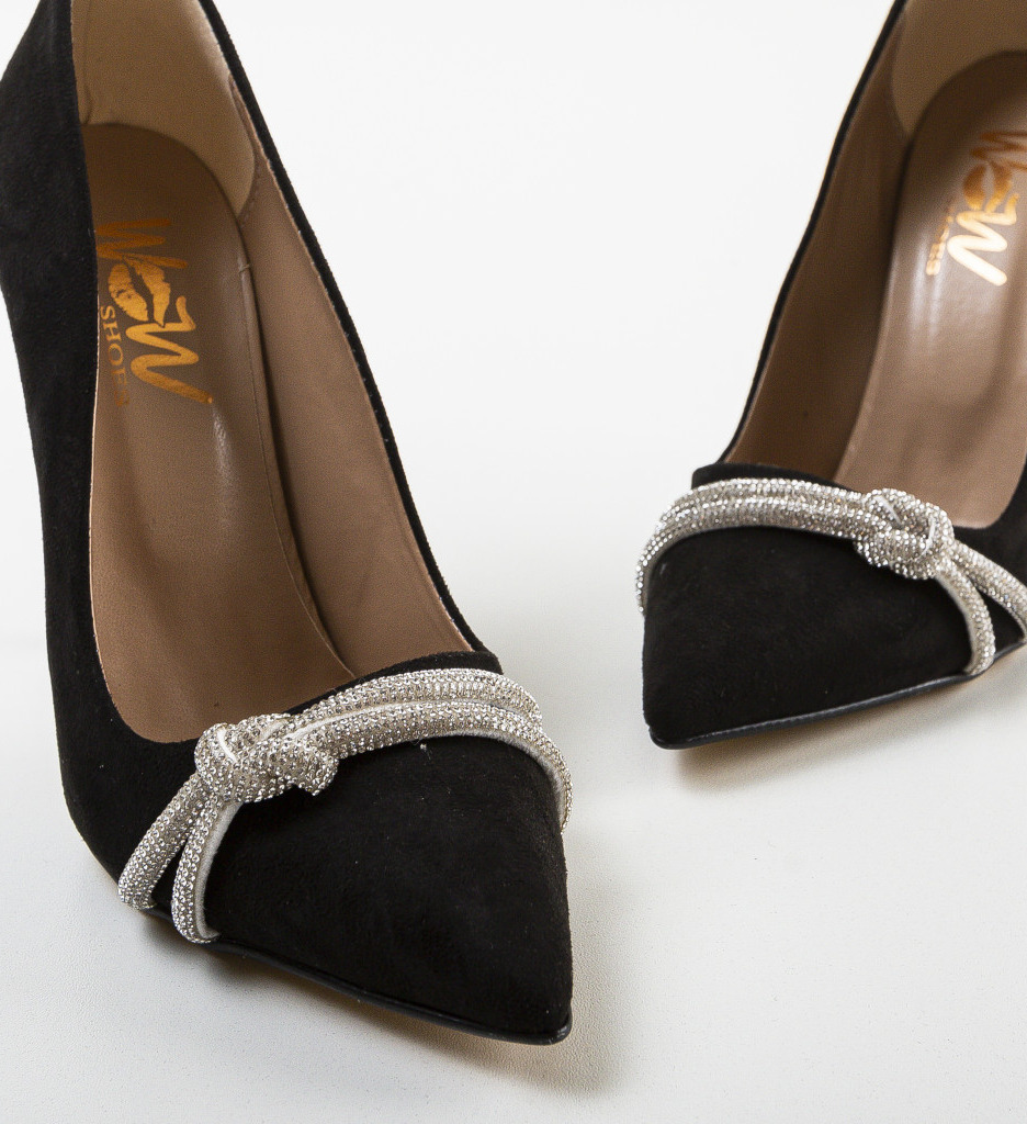 Pantofi Casette Negri - Eleganță Modernă - imagine 5