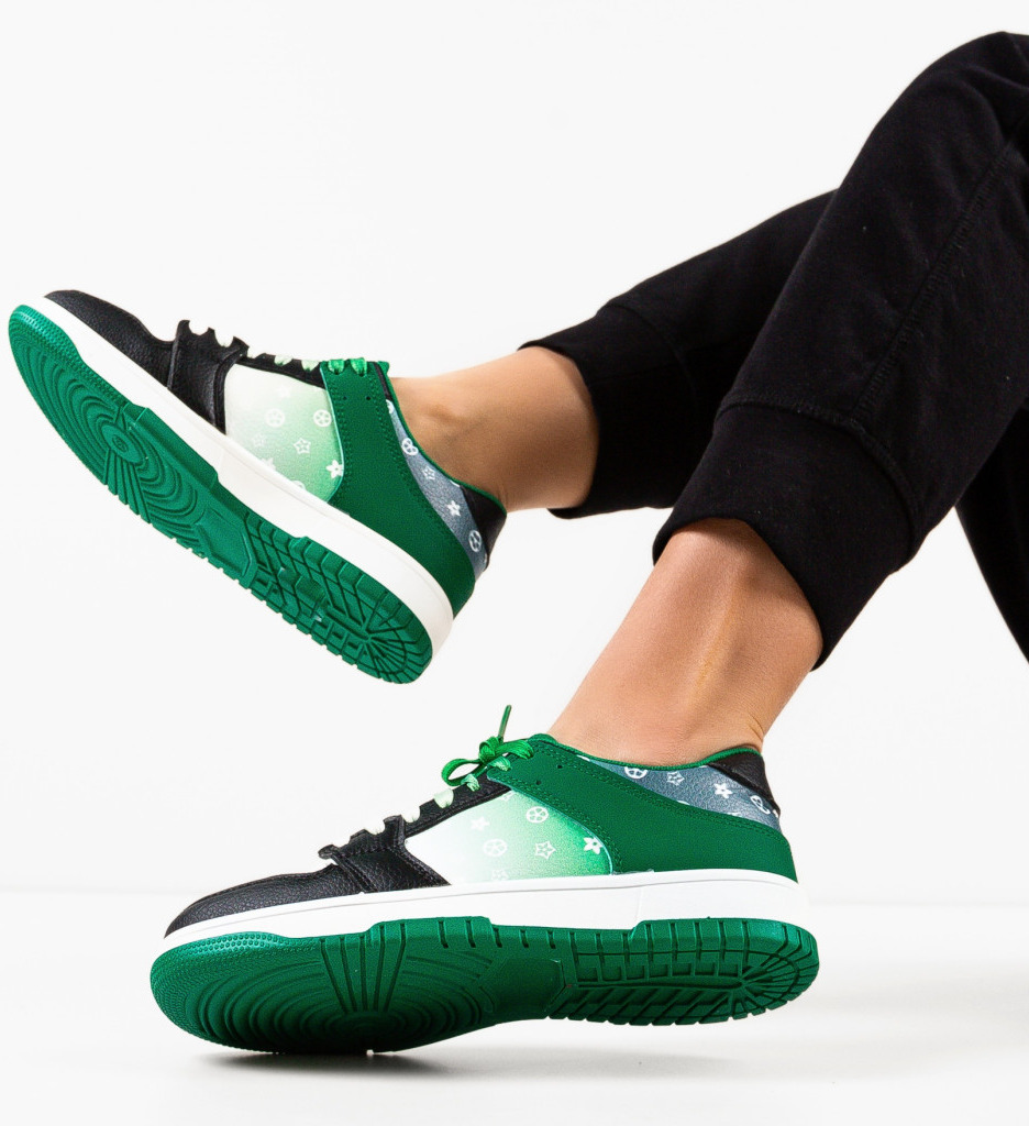 Sneakers Dama Kobe Verzi - Confort și Stil