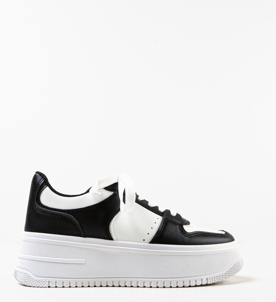 Sneakers Dama Morton Negri - Confort și Stil - imagine 6
