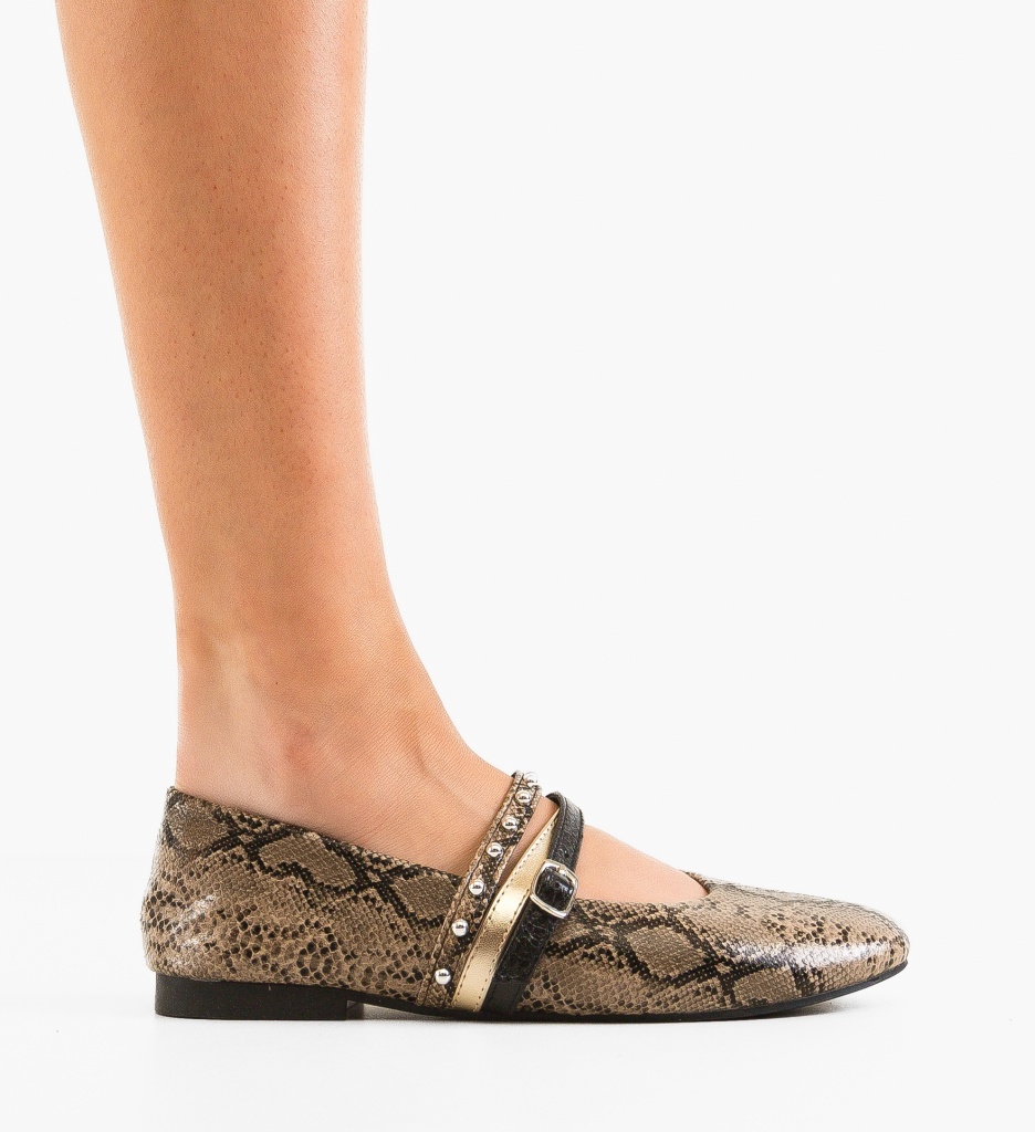 Balerini Doher Animal Print - Confort și Stil - imagine 8