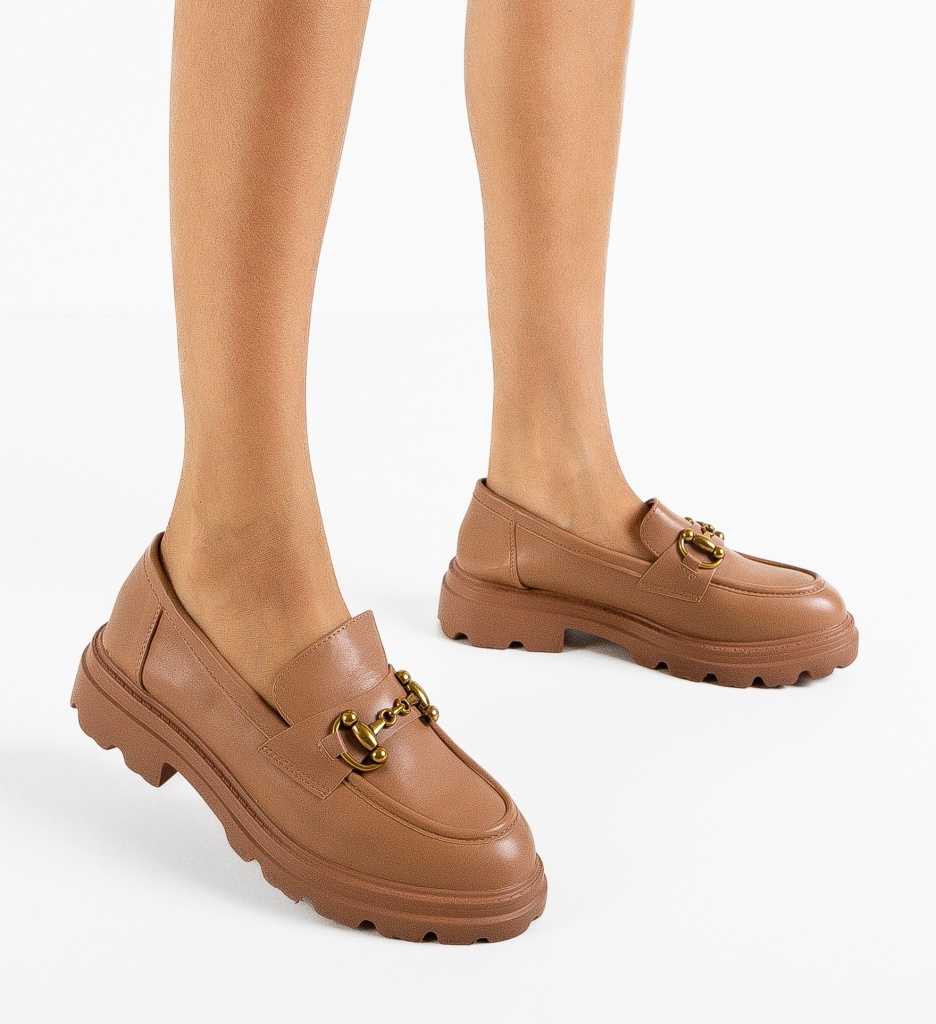 Pantofi Casual Sashi Bej - Confort & Stil Zilnic