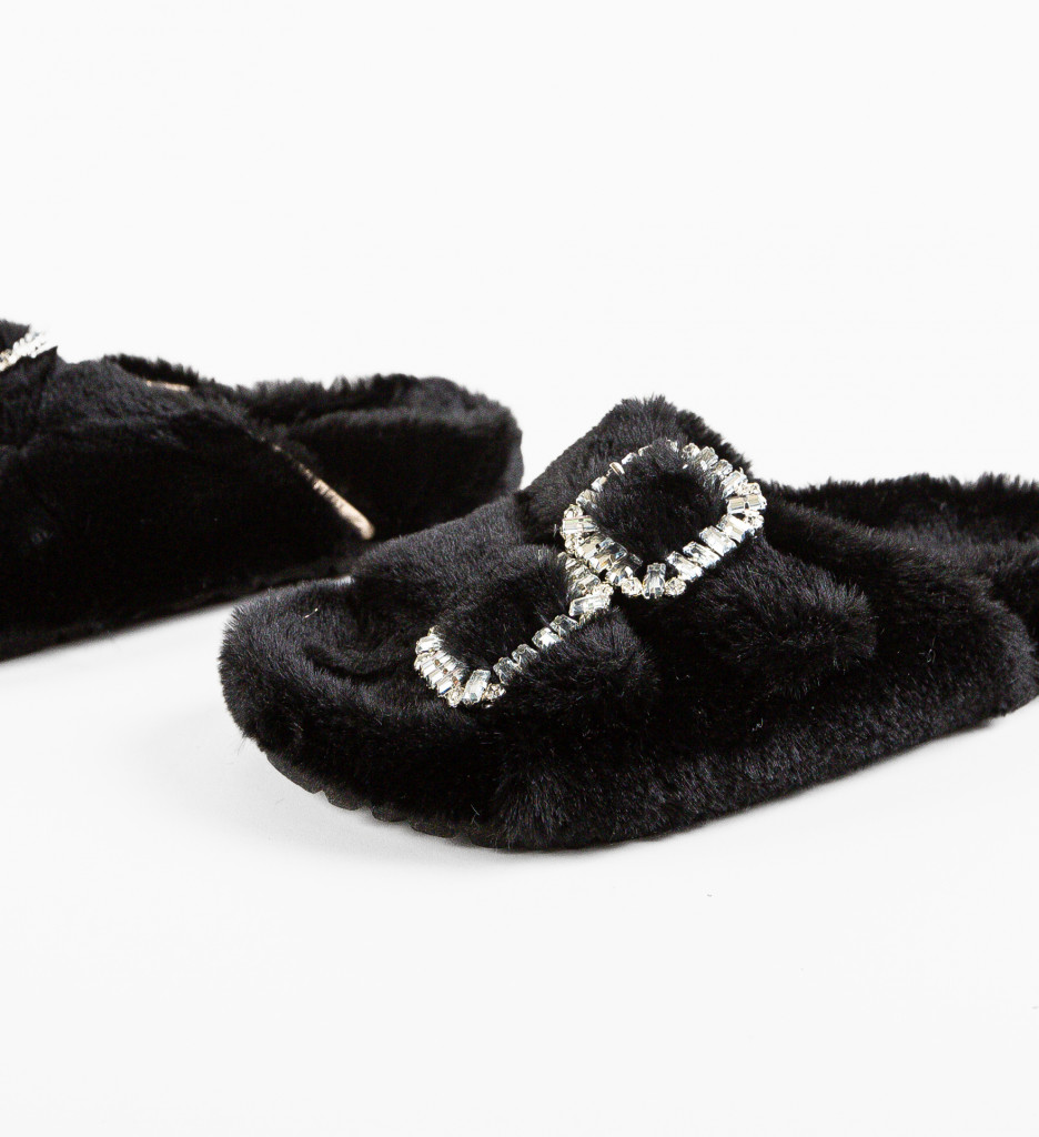 Papuci Dama Akasa Negri | Confort și Eleganță - imagine 6