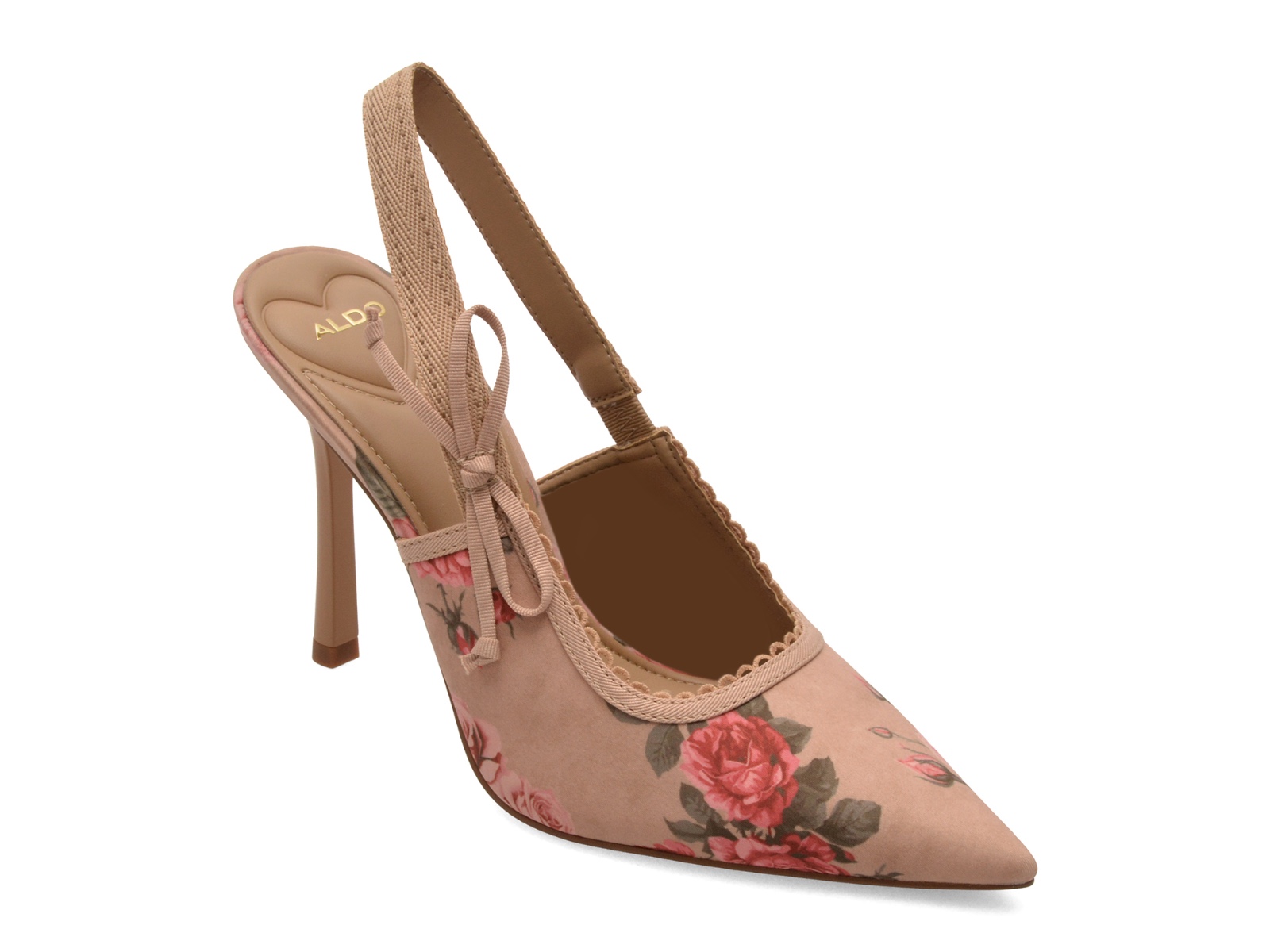 Pantofi Eleganți ALDO HENNIE Bej Textil