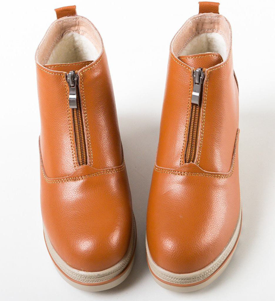 Ghete Dama Coady Camel | Elegante si Comode - imagine 7