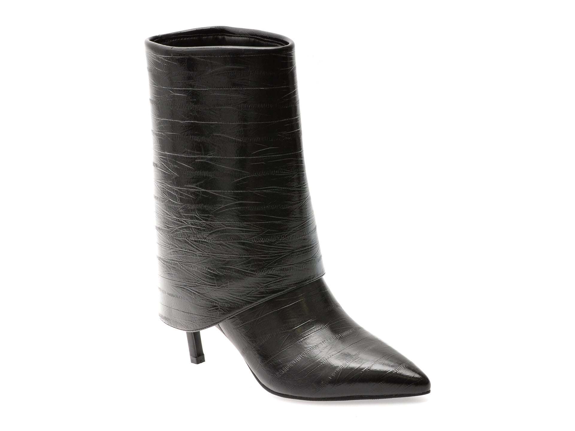 Botine Elegante Flavia Passini Negre | Piele Naturala