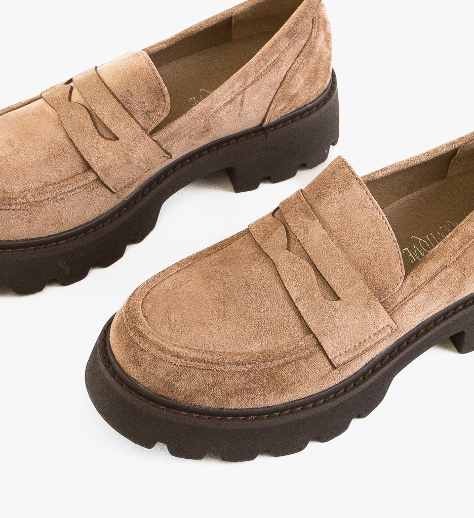Pantofi Casual Dama Peter Khaki | Confort & Stil - imagine 8