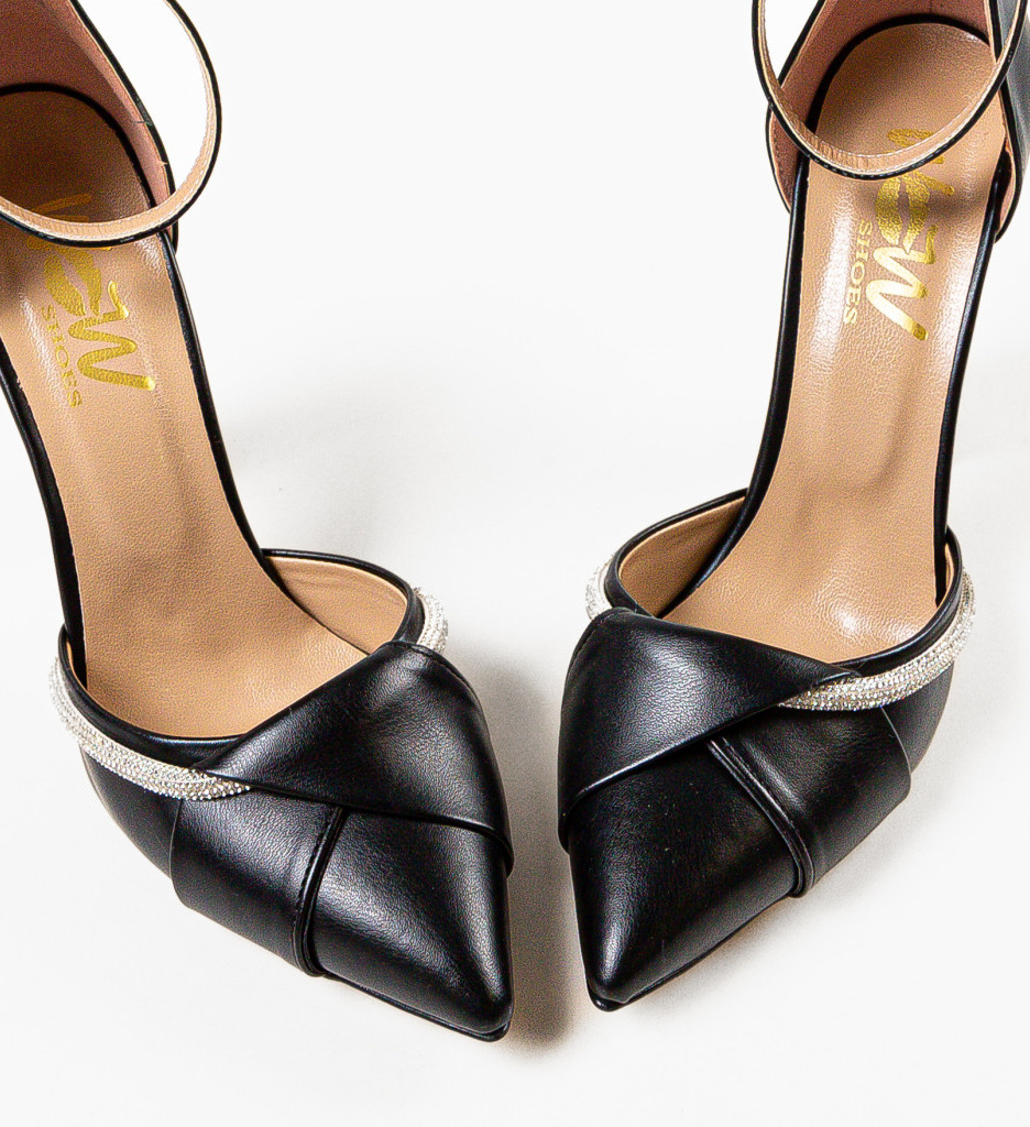Pantofi Forin Negri | Eleganță și Stil - imagine 6