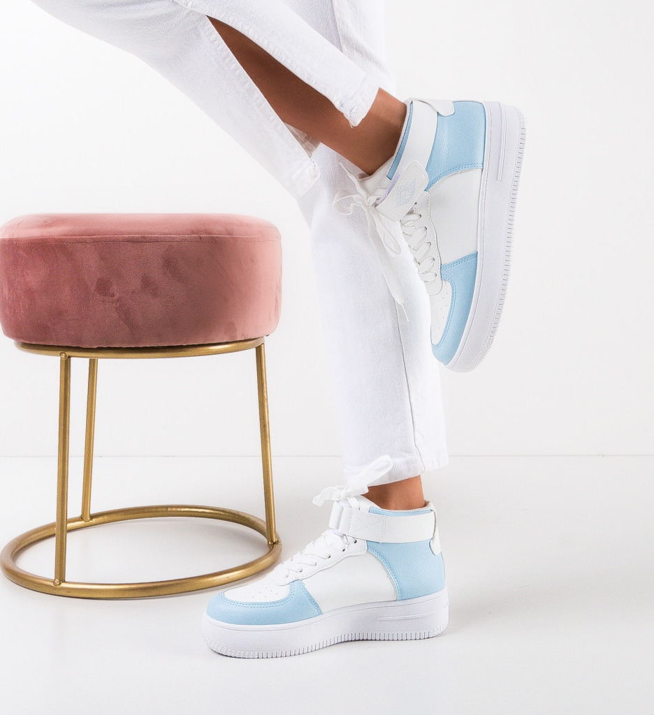 Sneakers Nadir Albastri - Confort și Stil - imagine 4