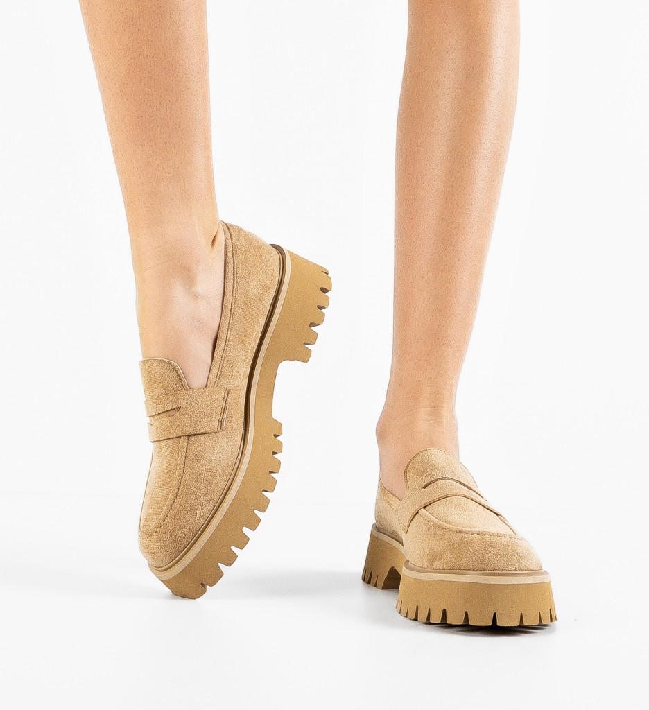 Pantofi Casual Stein Camel | Confort și Stil - imagine 3