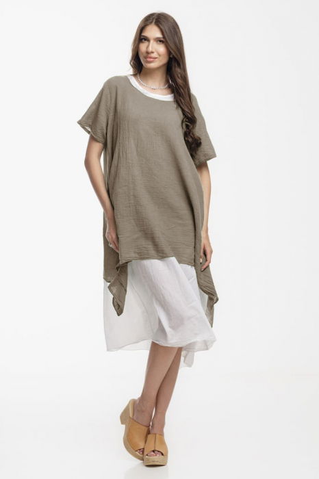 Rochie Lejera Bumbac Shopika | Confort Stil