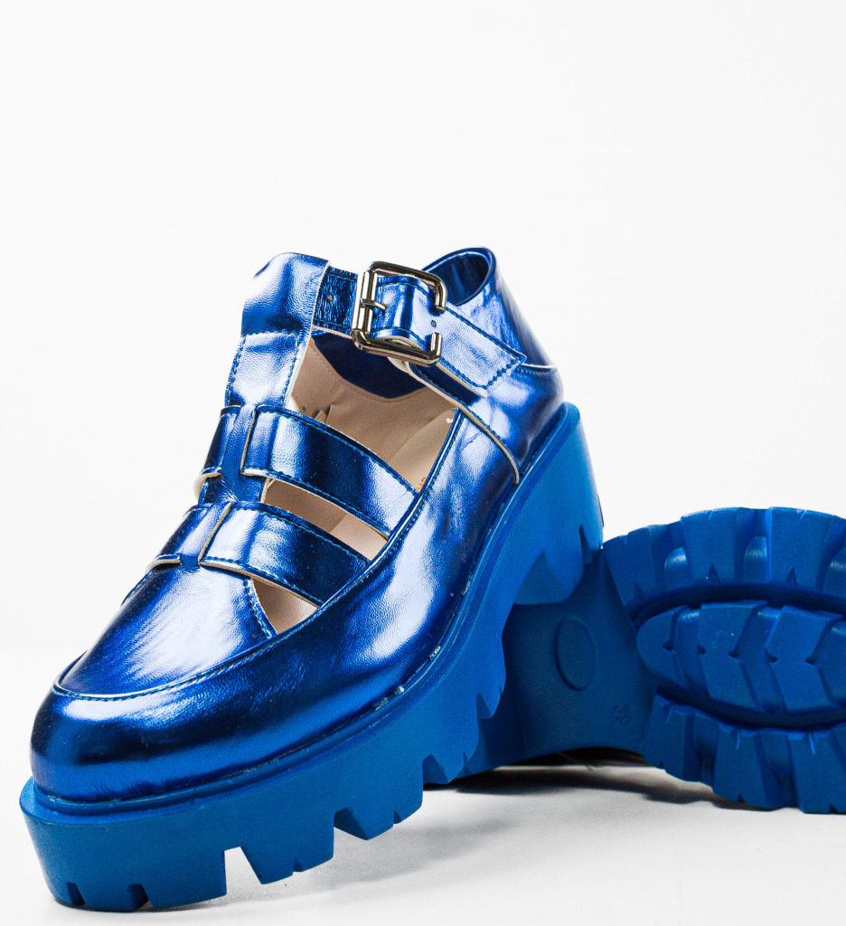Pantofi Casual Teoritzi Albastri | Confort & Stil - imagine 7