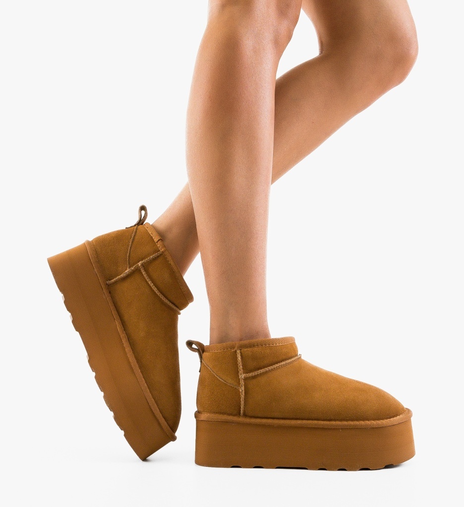 Cizme Camel Tip Ug - Confort Termic - imagine 5