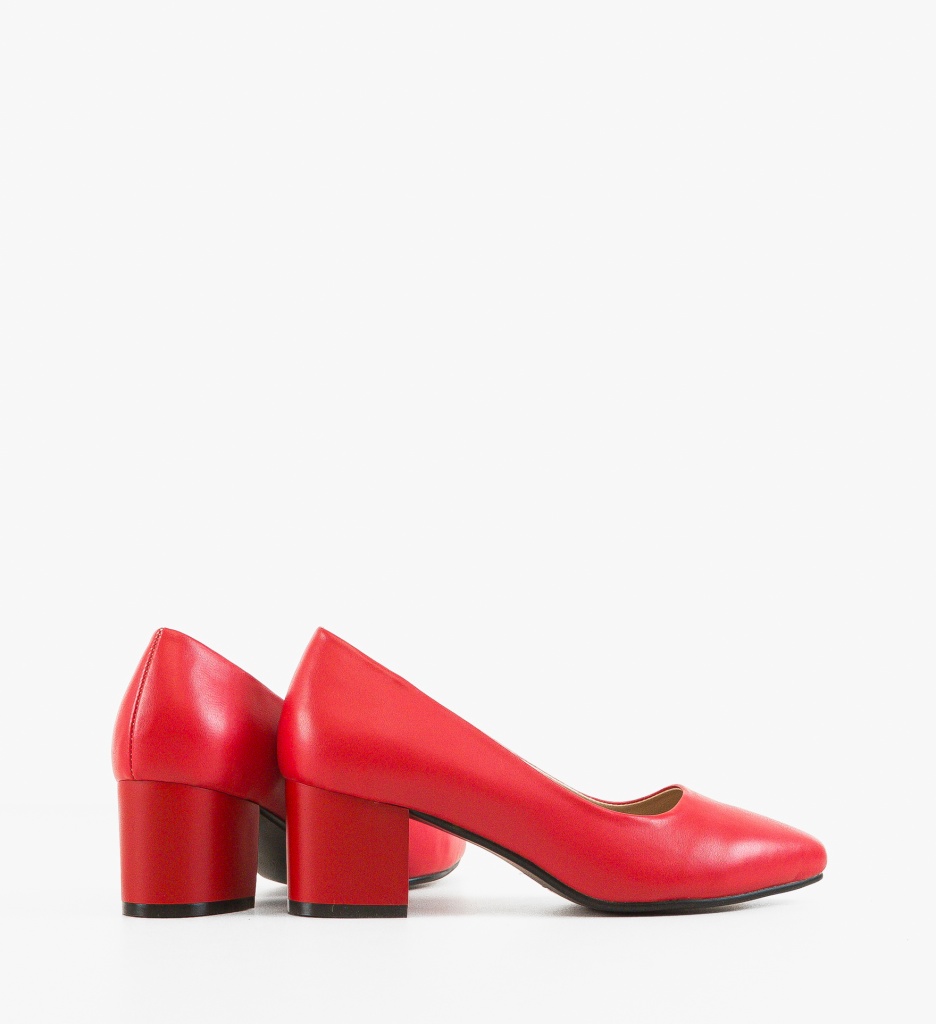 Pantofi Perkins Rosii - Eleganță și Stil - imagine 4
