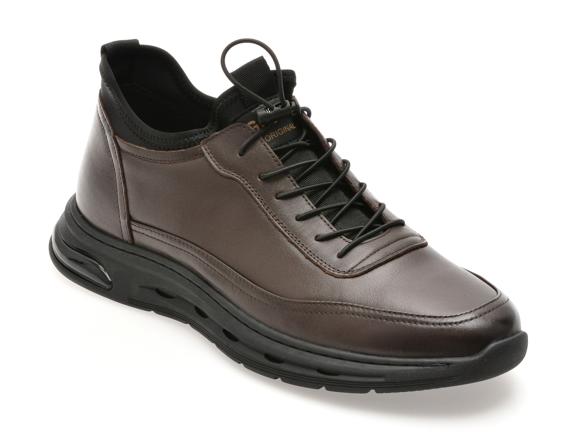 Pantofi sport Gryxx maro din piele naturală