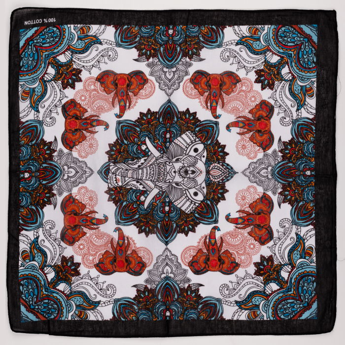 Bandana Elefanți Shopika | Accesorii Modă