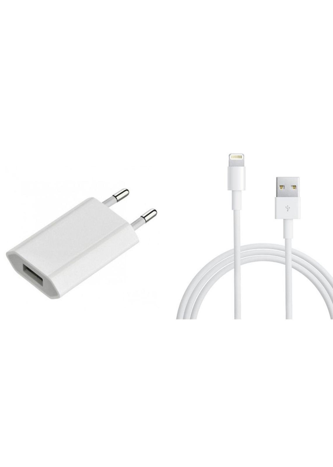 Incarcator USB + Cablu Lightning Incarcare Rapida