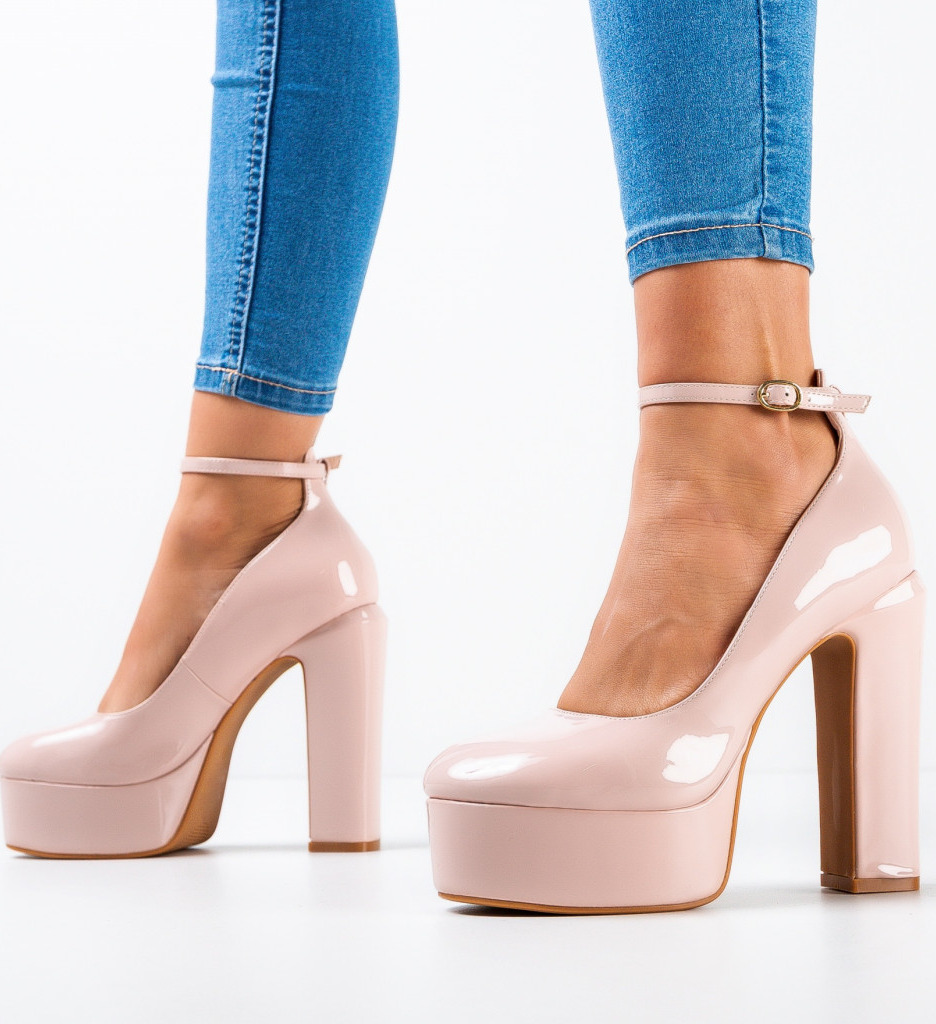 Pantofi Kelen Bej 2 | Toc Elegant si Confortabil - imagine 4
