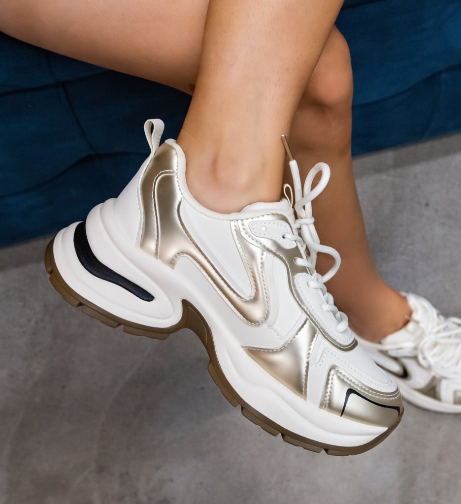 Sneakers Dama Kaya Bej | Confort & Stil - imagine 4