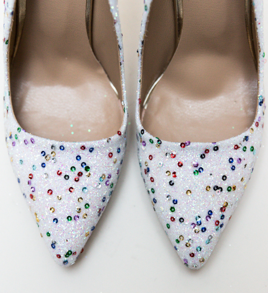 Pantofi Anarhy Albi cu Toc - Eleganță și Stil - imagine 6