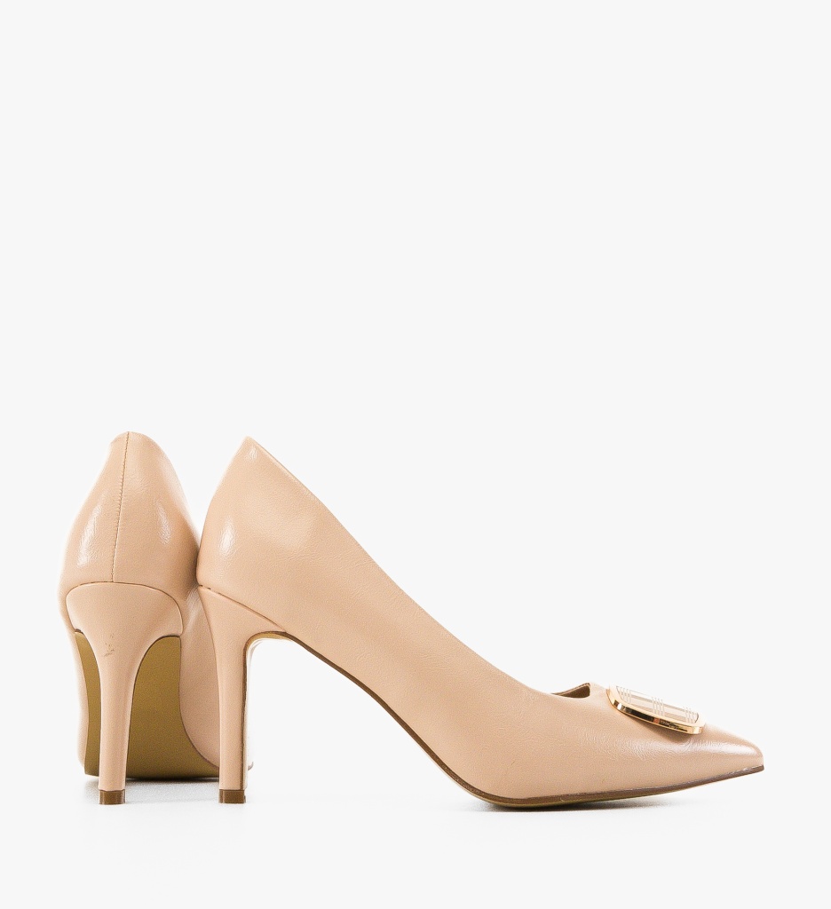 Pantofi dama Byba Bej | Eleganță și Stil - imagine 5