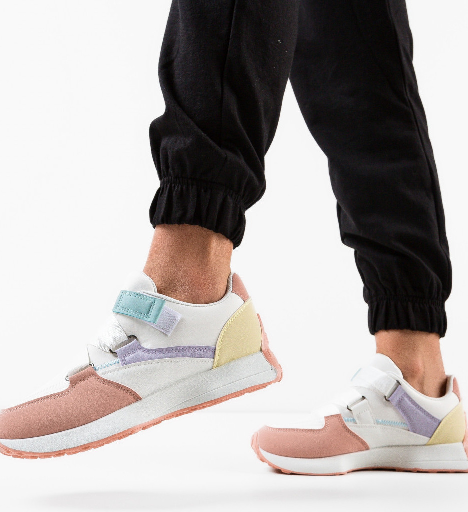Sneakers Dama Austin Roz - Confort și Stil Urban - imagine 3