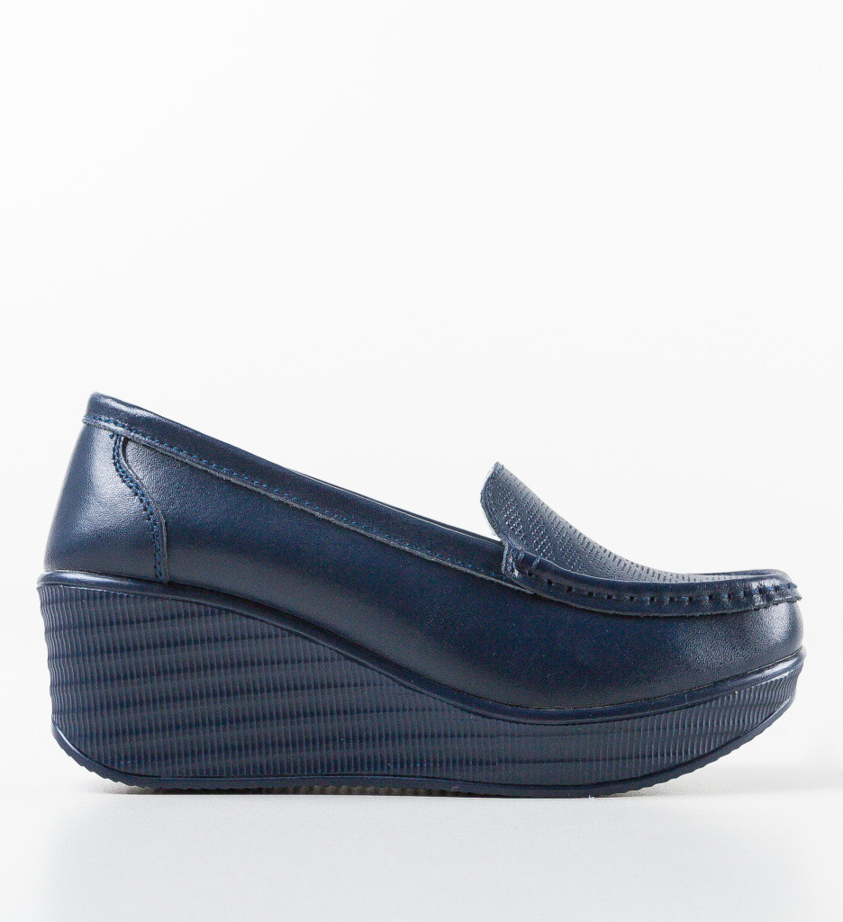 Pantofi Casual Ely Bleumarin - Confort și Stil - imagine 5